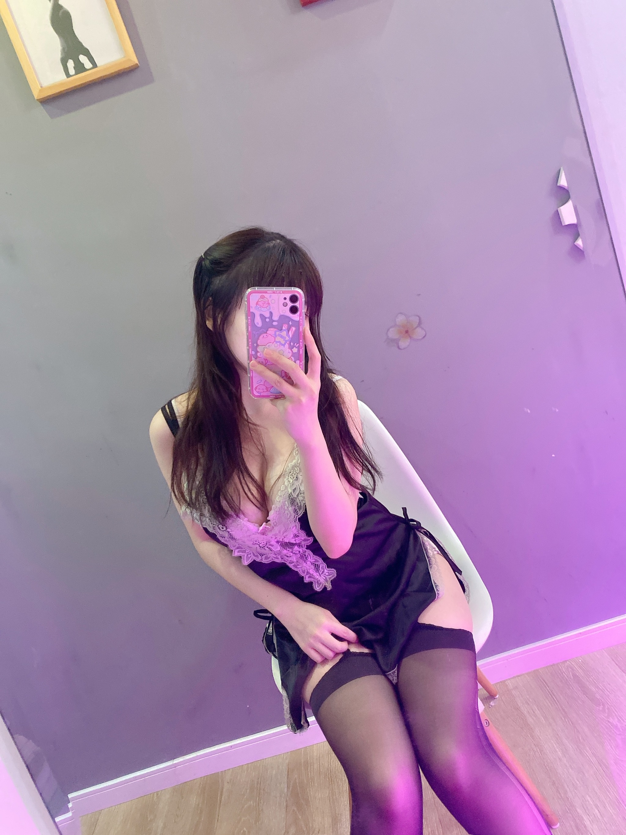 图片[1]-usejan蓝蓝 – NO.008 黑丝睡衣[30P]-XikXak